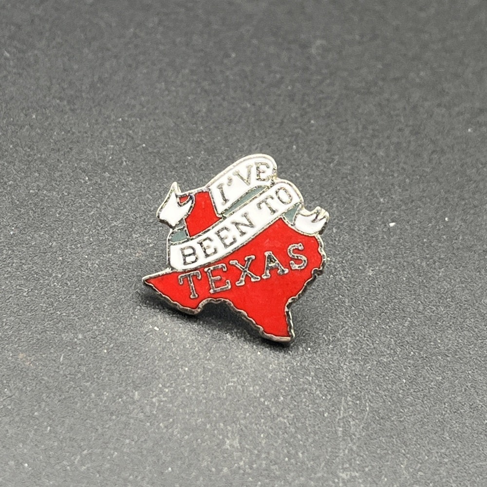 I've Been To Texas United States Of America Lapel Hat Pin